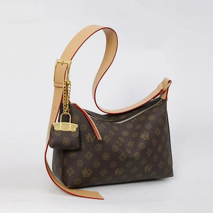 Fashionable Large Capacity Women'S Retro Crossbody Bag, Classic Retro Printed Shoulder Bag, Exquisite High-Quality Daily Commuting Bag for Women, Adjustable Shoulder Strap Women'S Tote Bag, Elegant Women'S Hobo Bag as a Gift for Women