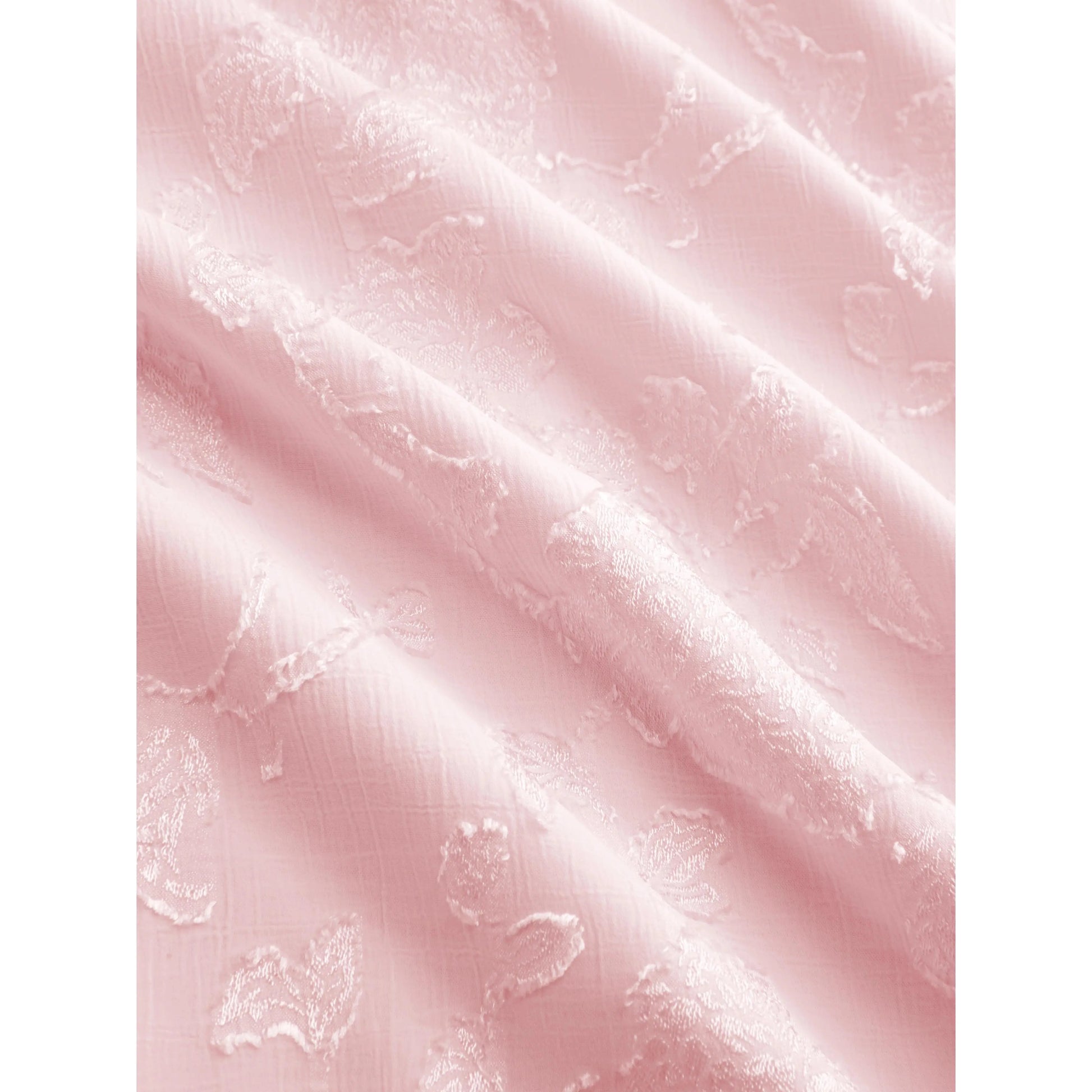 Cider Jacquard Floral A-Line Maxi Dress with Tie Back Detail