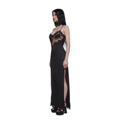 Enchanting Maxi Slip Dress